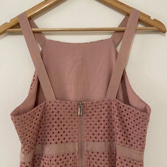 Chancery The Label Women's Size 10 Blush Pink Mica Lace Midi Dress New NWT Party - Picture 6 of 15